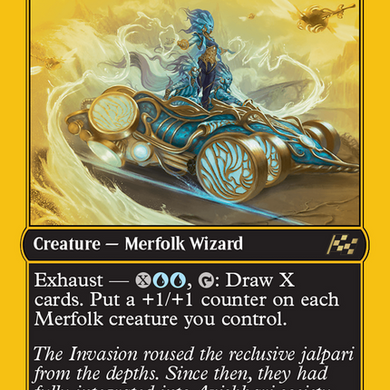 Mindspring Merfolk (First-Place Foil) [Aetherdrift] Foil