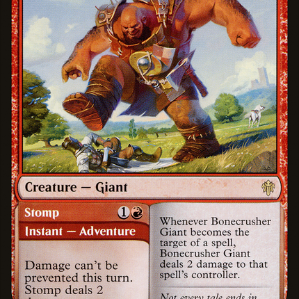 Bonecrusher Giant // Stomp [Throne of Eldraine]