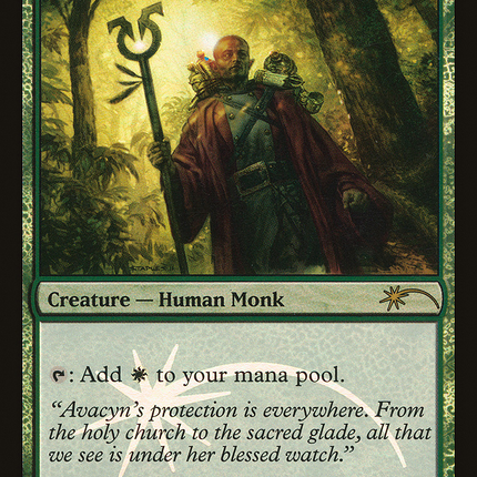 Avacyn's Pilgrim [Friday Night Magic 2012] Foil