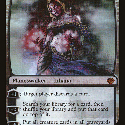 Liliana Vess [Duel Decks: Garruk vs. Liliana] Foil