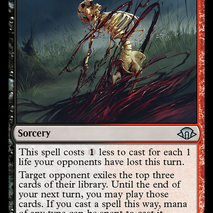 Bloodsoaked Insight // Sanguine Morass [Modern Horizons 3]