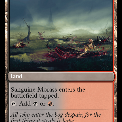 Bloodsoaked Insight // Sanguine Morass [Modern Horizons 3]