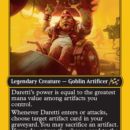 Daretti, Rocketeer Engineer (First-Place Foil) [Aetherdrift]