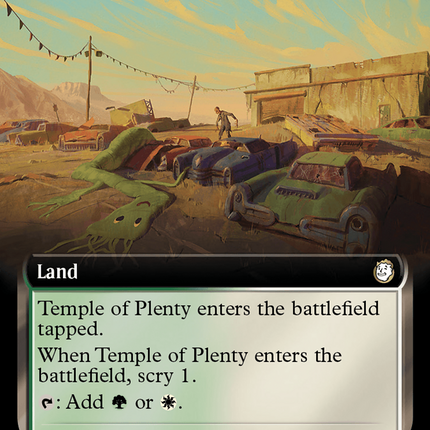 Temple of Plenty (Extended Art) [Fallout] Surge Foil