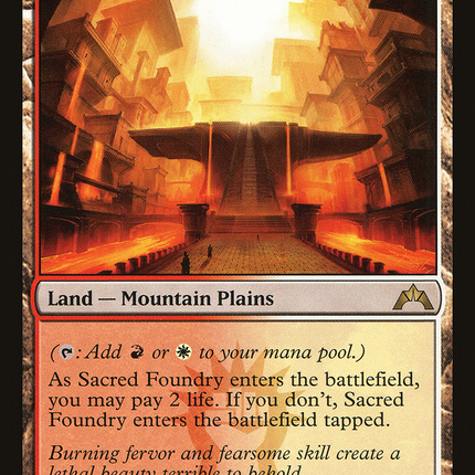 Sacred Foundry [Gatecrash]
