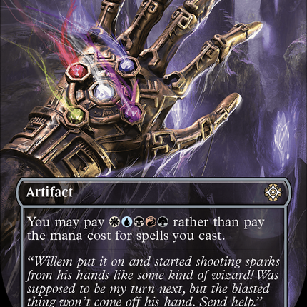 Fist of Suns (Borderless) [The Lost Caverns of Ixalan Commander]