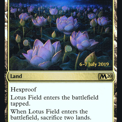 Lotus Field [Core Set 2020 Promos] Prerelease Foil