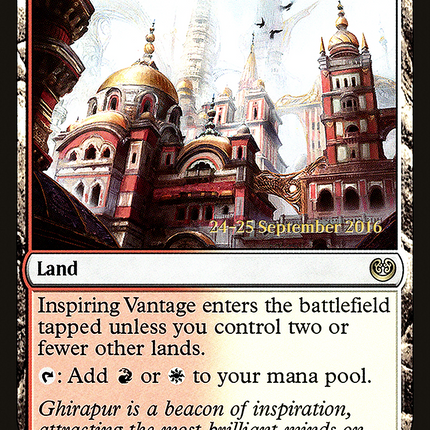 Inspiring Vantage [Kaladesh Promos] Prerelease Foil
