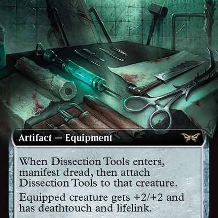 Dissection Tools (Extended Art) [Duskmourn: House of Horror] Foil