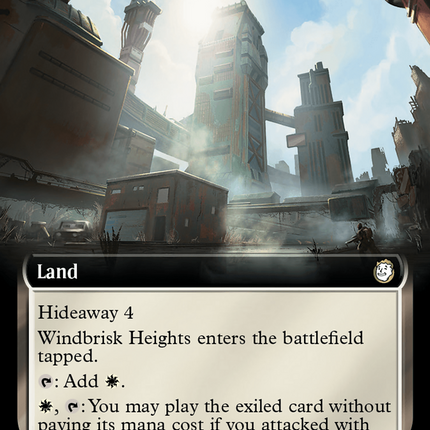 Windbrisk Heights (Extended Art) [Fallout] Surge Foil