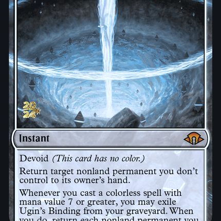 Ugin's Binding [Modern Horizons 3 Promos] Prerelease Foil