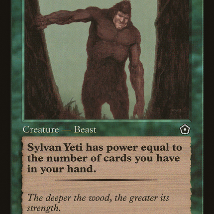 Sylvan Yeti [Portal Second Age]