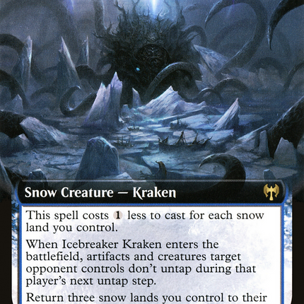 Icebreaker Kraken (Extended Art) [Kaldheim]