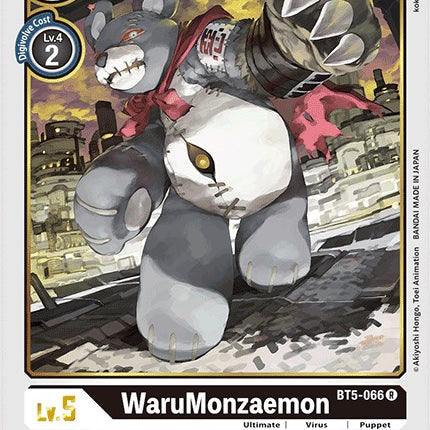 WaruMonzaemon [BT5-066] (Demo Deck Exclusive) [Battle of Omni Promos]