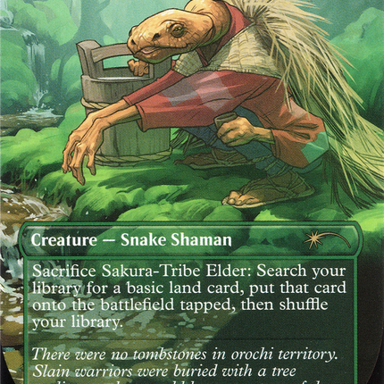 Sakura-Tribe Elder (Borderless) [Secret Lair Drop]