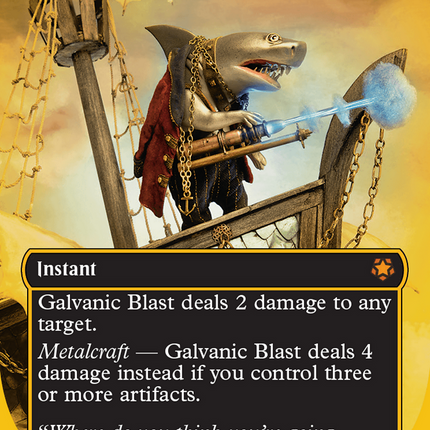 Galvanic Blast (Borderless) (First-Place Foil) [Special Guests] Foil