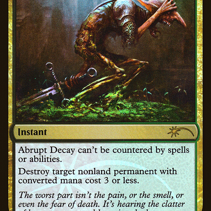 Abrupt Decay [World Magic Cup Qualifiers] Foil