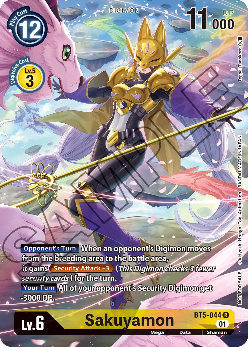 Sakuyamon [BT5-044] (Tamer's Card Set 1) [Battle of Omni Promos] – Dark Fox  TCG
