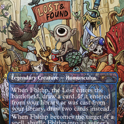Fblthp, the Lost (Borderless) [Secret Lair Drop]
