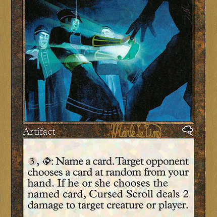 Cursed Scroll [World Championship Decks 1999]