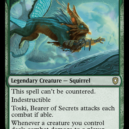 Toski, Bearer of Secrets [Bloomburrow Commander]