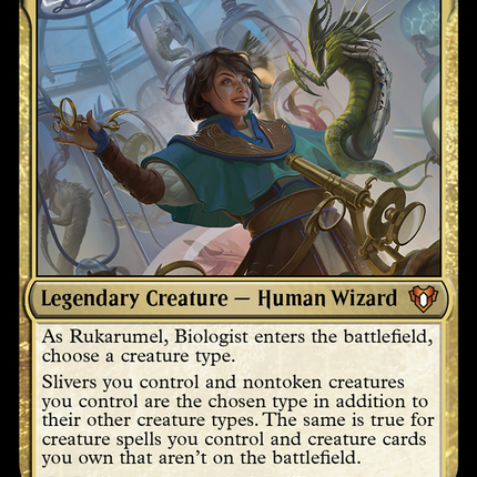 Rukarumel, Biologist [Commander Masters] Foil