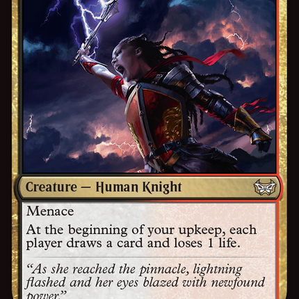 Stormfist Crusader [Duskmourn: House of Horror Commander]