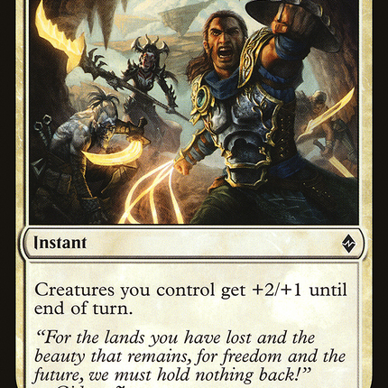 Inspired Charge [Battle for Zendikar]