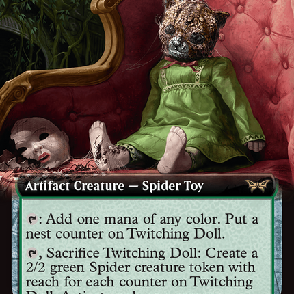Twitching Doll (Extended Art) [Duskmourn: House of Horror]