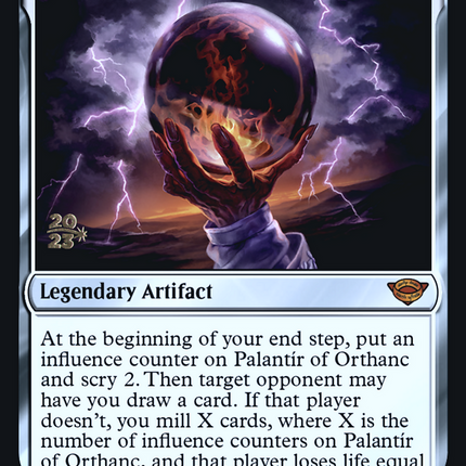 Palantír of Orthanc [Tales of Middle-earth Promos] Prerelease Foil