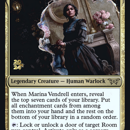 Marina Vendrell [Duskmourn: House of Horror Promos] Prerelease Foil