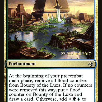 Bounty of the Luxa [Amonkhet Promos] Prerelease Foil