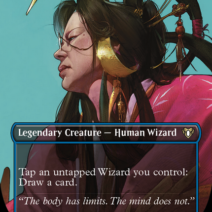 Azami, Lady of Scrolls (Borderless) [Commander Masters]