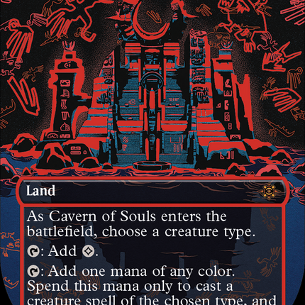 Cavern of Souls (Borderless) [The Lost Caverns of Ixalan] Foil