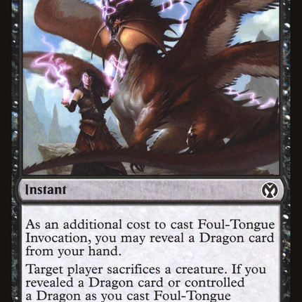 Foul-Tongue Invocation [Iconic Masters]