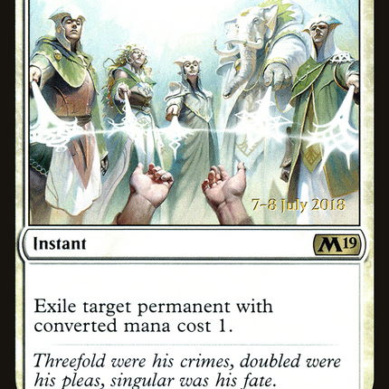 Isolate [Core Set 2019 Promos] Prerelease Foil