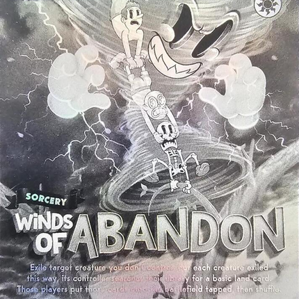 Winds of Abandon (Black & White Foil) [Secret Lair Drop Series] Foil