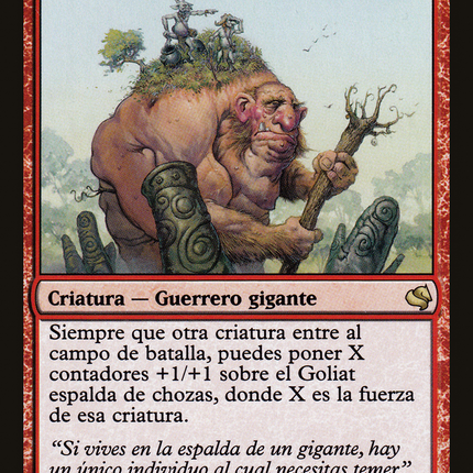 Hamletback Goliath - Goliat espalda de chozas  [Salvat 2011]