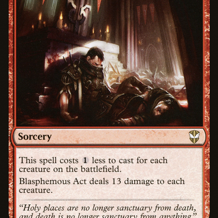 Blasphemous Act [New Capenna Commander]