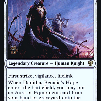 Danitha, Benalia's Hope [Dominaria United Promos] Prerelease Foil