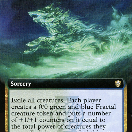 Oversimplify (Extended Art) [Commander 2021]