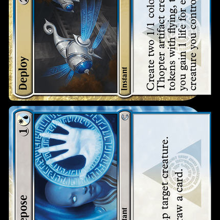 Depose // Deploy [Ravnica: Clue Edition]