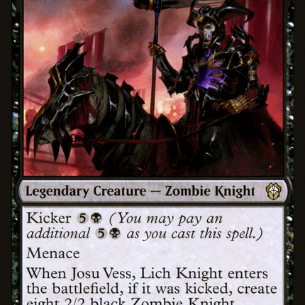 Josu Vess, Lich Knight [Dominaria United Commander]