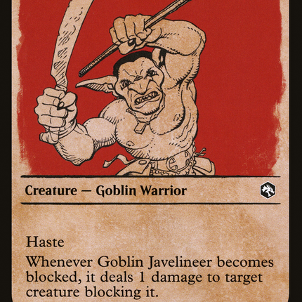 Goblin Javelineer (Showcase) [Adventures in the Forgotten Realms]