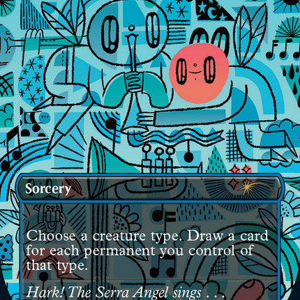 Distant Melody (Borderless) [Secret Lair Drop]