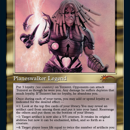 Tezzeret, Agent of Bolas (Retro) [Secret Lair Drop]
