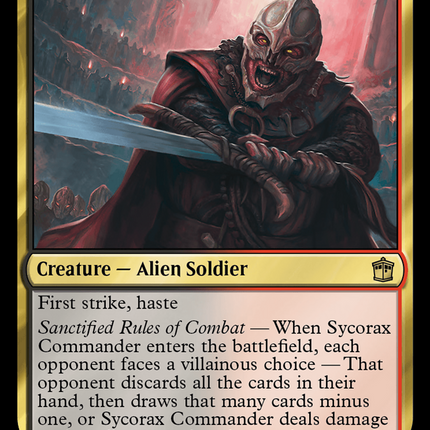 Sycorax Commander [Doctor Who] Surge Foil