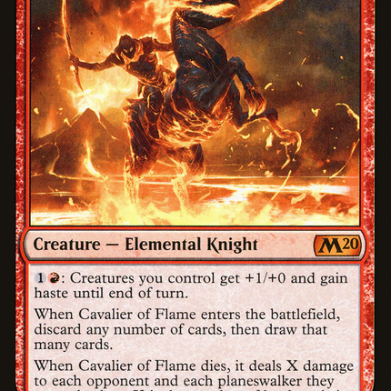Cavalier of Flame [Core Set 2020]