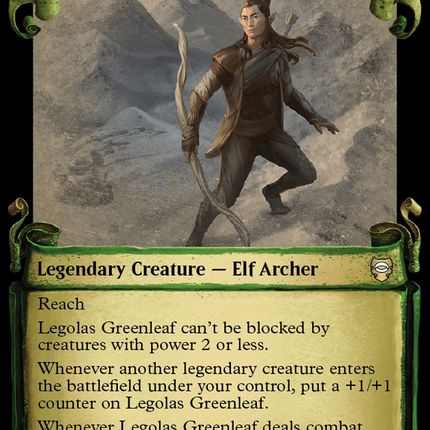 Legolas Greenleaf (Showcase) [Tales of Middle-earth Commander]