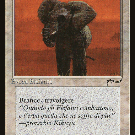 War Elephant - Elefante da Guerra  [Rinascimento]
